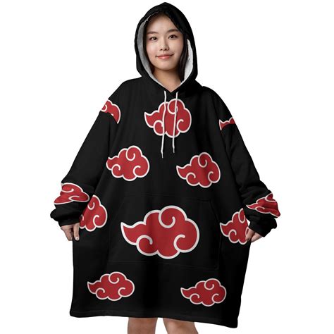 anime oversized blanket hoodie